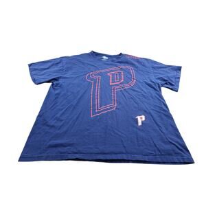 Detroit Pistons Blue Vintage T Shirt Men's 2XL